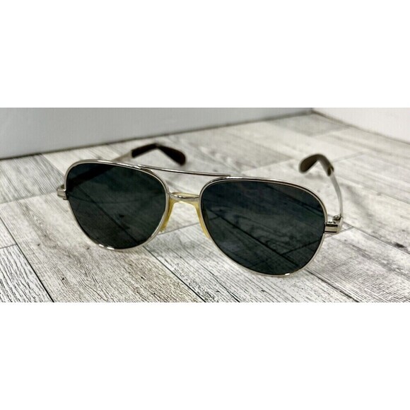 Vintage UNIVERSAL Aviator Frames 5 3/4 Silver Sunglass Frames Or Eyeglasses - Picture 1 of 13